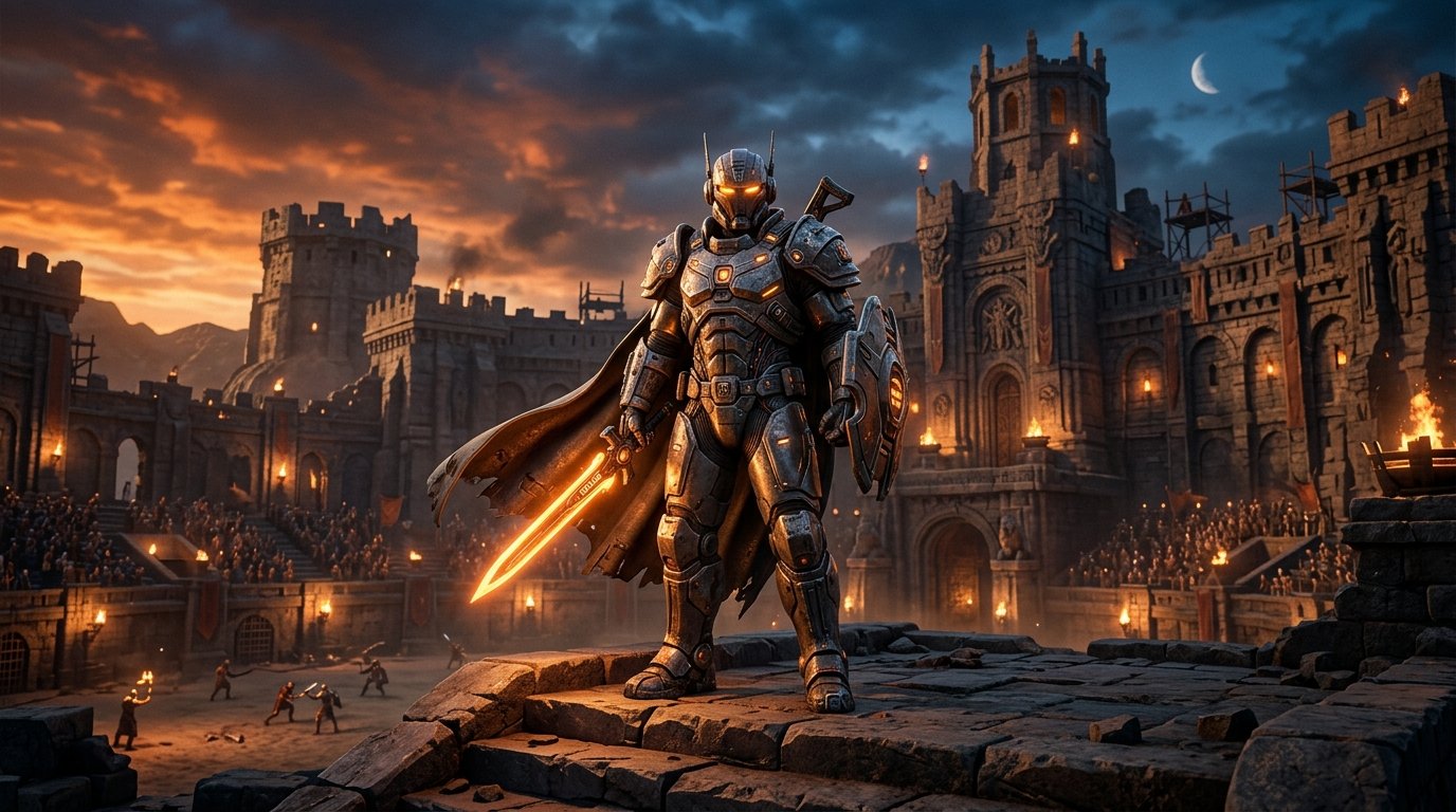 Battle Legends Game Visual