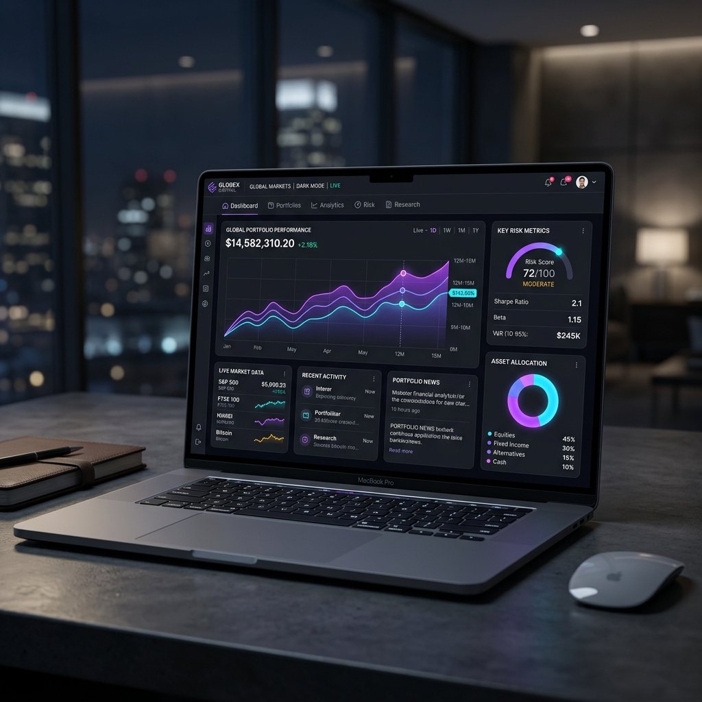 FinTrack Pro — Banking Dashboard